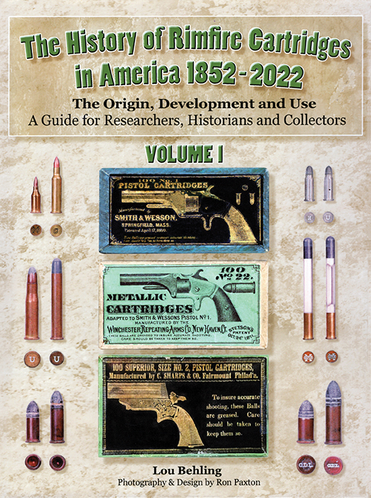 The definitive work on rimfire ammunition: The History of Rimfire Cartridges in America 1852-2022 – Volume I & II.